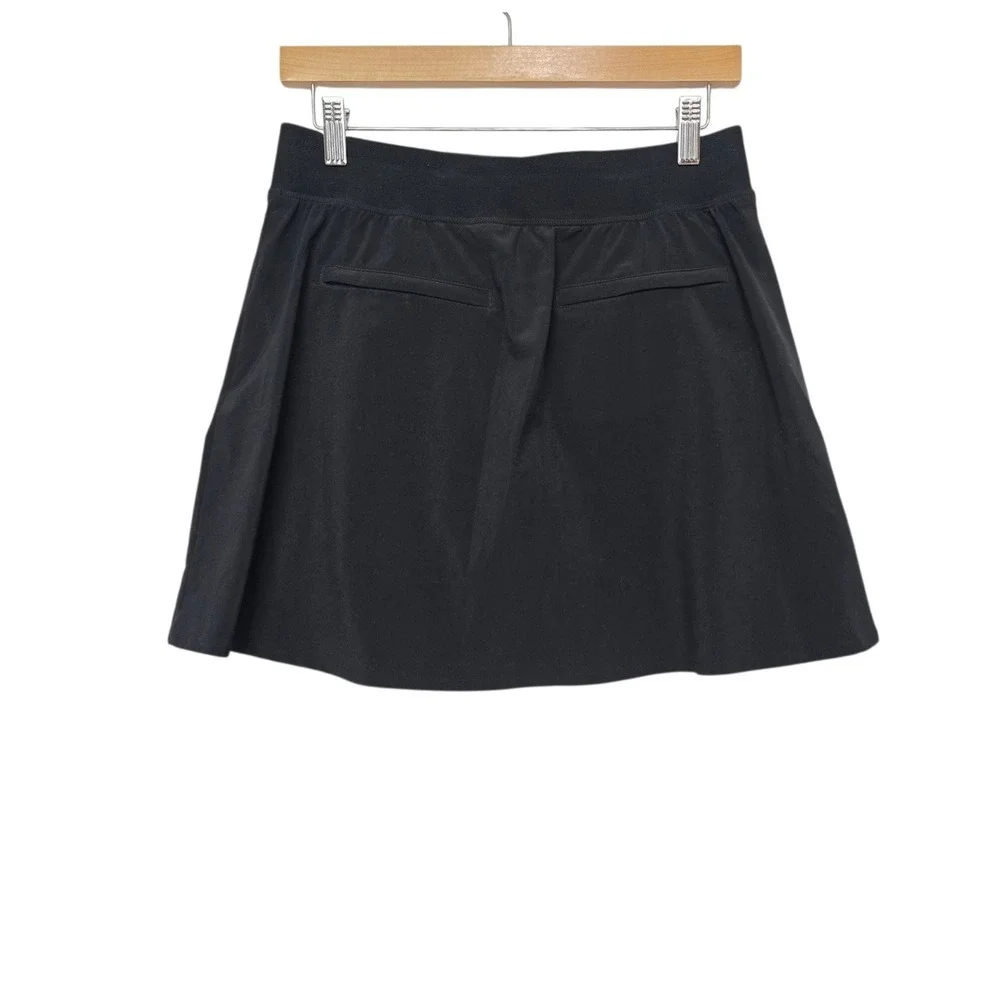 Athleta Black Brooklyn Heights High Rise Skort Golf Skirt 658451 Womens Size 6